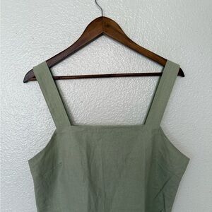 RACHEL ZOE Sage Green Sleeveless Top size M